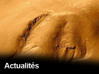 Actualite Martienne (resultats scientif.)